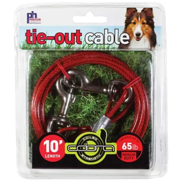 Prevue Pet Products Dog Tie Out Cable; Medium Duty 1