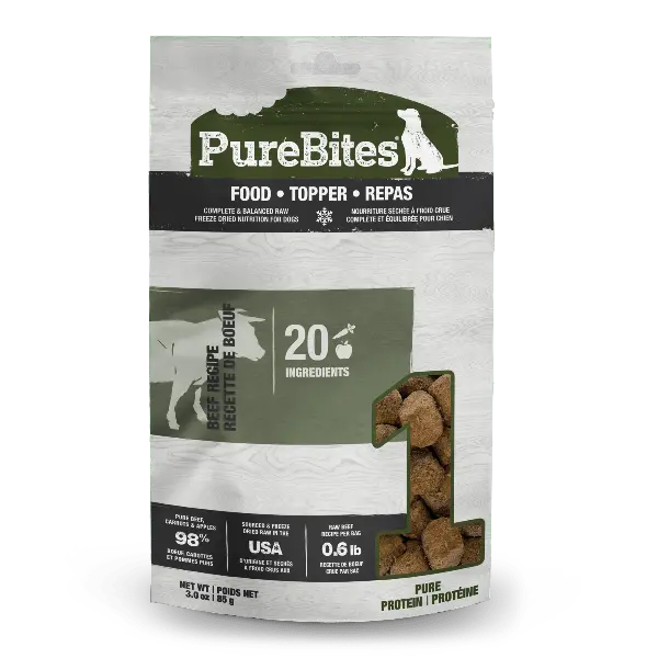 Purebites Beef Recipe Food Topper For Dogs 1