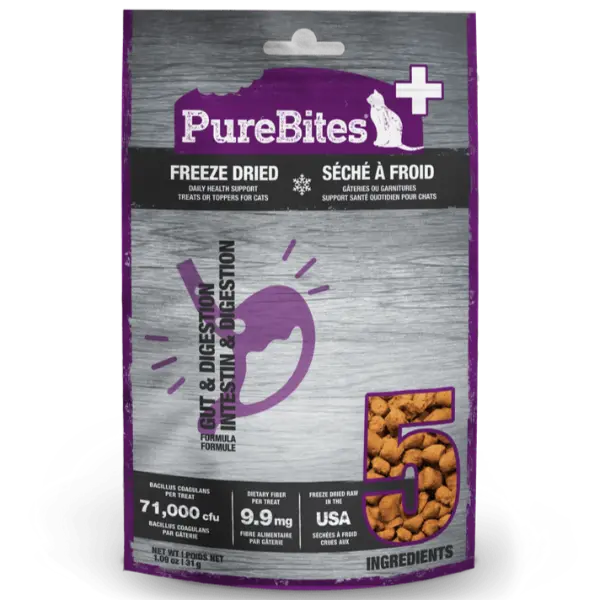 Purebites+ Digestion Freeze Dried Cat Treats, 31G 1