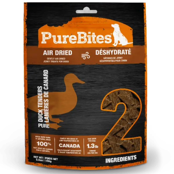 Purebites Duck Jerky For Dogs 1