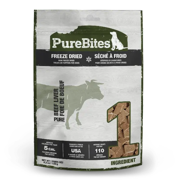 Purebites Freeze Dried Beef Liver Dog Treats 2