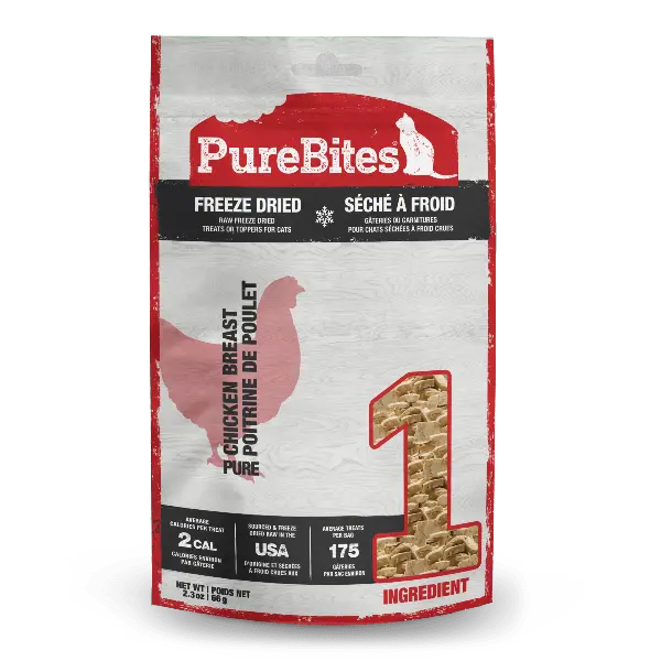 Purebites Freeze Dried Chicken Breast Cat Treat, 66G 1
