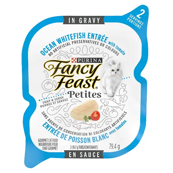 Fancy Feast Petites Ocean Whitefish Entree In Gravy Wet Cat Food 1