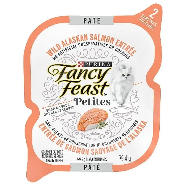 Fancy Feast Petites Wild Alaskan Salmon Entree In Gravy Wet Cat Food 1