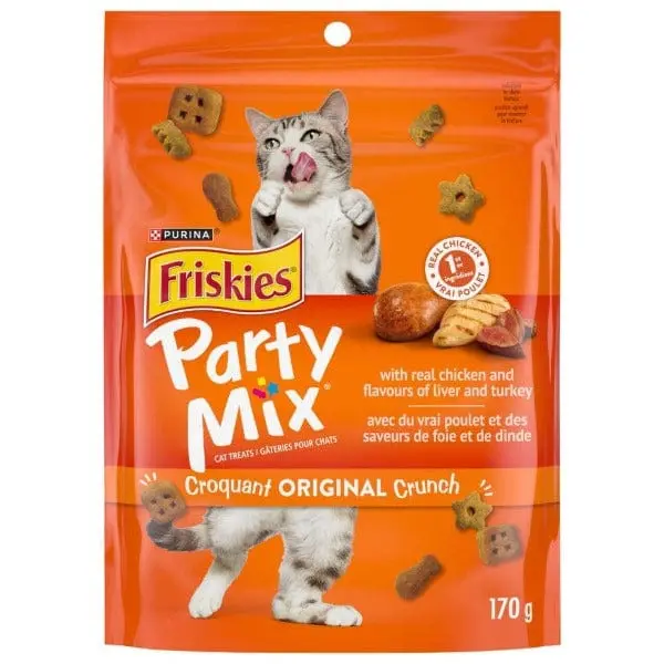 Friskies Party Mix Original Crunch Cat Treats 1