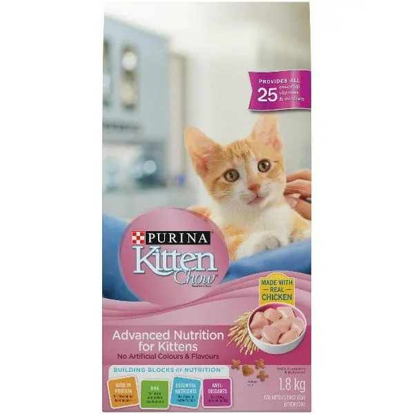 Purina Kitten Chow Dry Cat Food, 1.8Kg 1