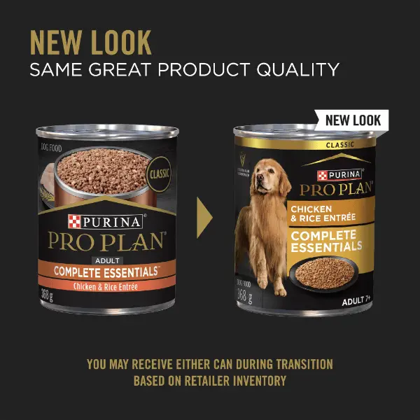 Purina Pro Plan Adult 7+ Senior Chicken & Rice Entrée Canned Dog Food 2