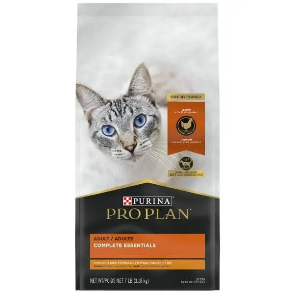 Purina Pro Plan Complete Essentials Chicken & Rice Adult Dry Cat Food 1