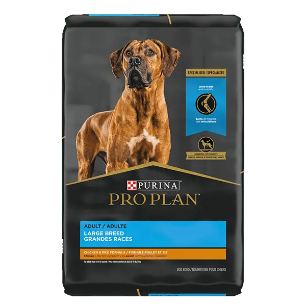 Purina Pro Plan Adult Large Breed Chicken & Rice Dry Dog Food, 34Lb 1