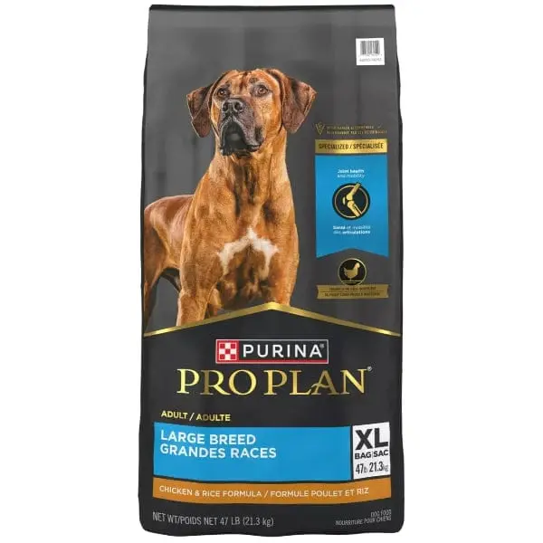Purina Pro Plan Adult Large Breed Chicken & Rice Dry Dog Food, 47Lb 1