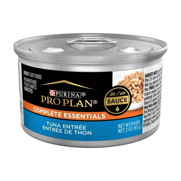Purina Pro Plan Complete Essentials Tuna Entrée In Sauce Canned Cat Food, 85G 1