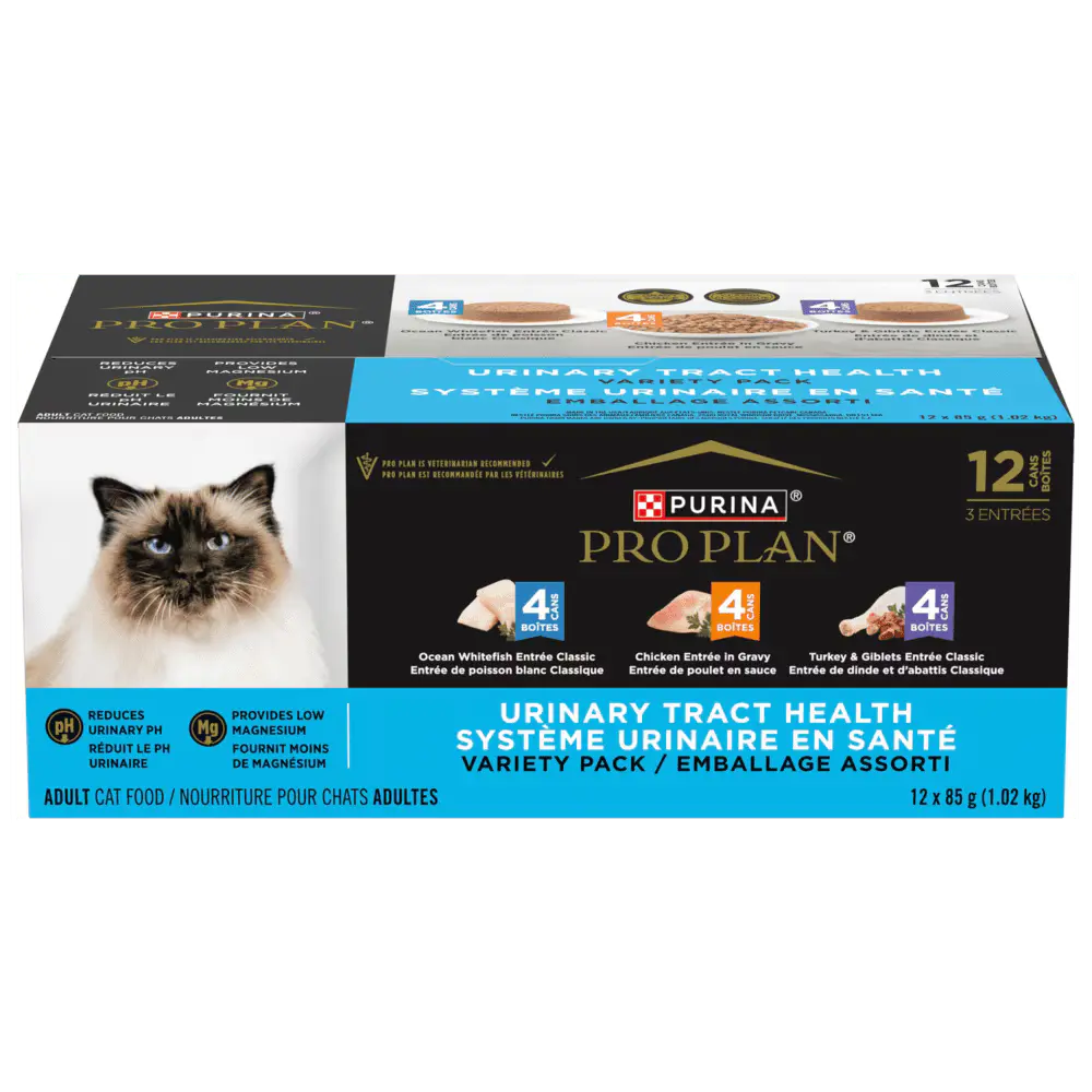 Purina Pro Plan Specialized Urinary Tract Health Adult Canned Cat Food Variety Pack, 3Oz 1