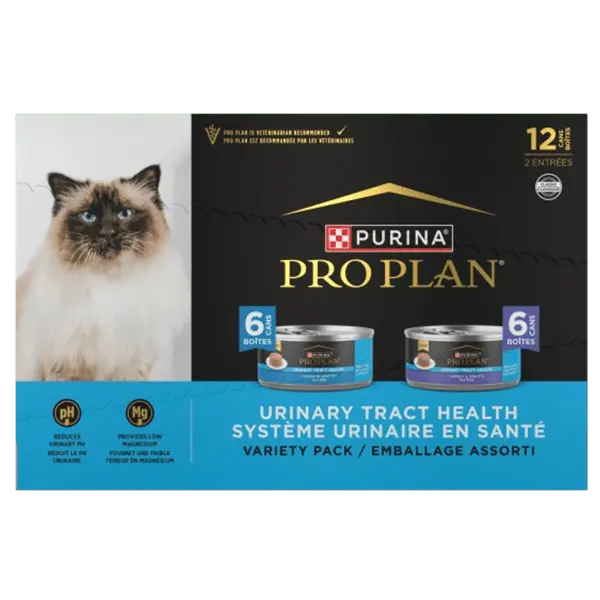 Purina Pro Plan Specialized Urinary Tract Health Adult Canned Cat Food Variety Pack, 5.5Oz 1