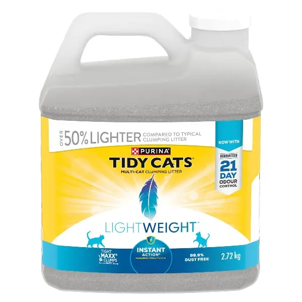 Tidy Cats Lightweight Instant Action Clumping Cat Litter, 2.72Kg 1