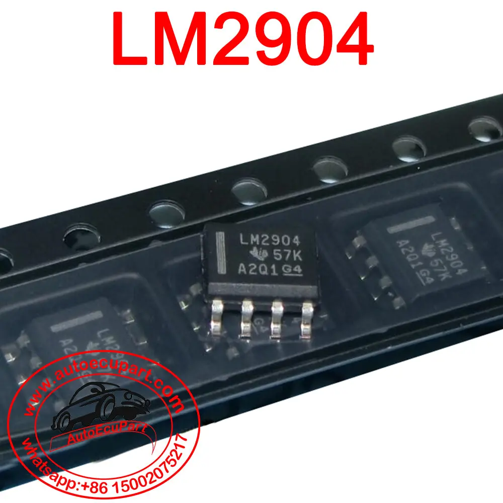 5Pcs Lm2904 Lm 2904 Original New Engine Computer Chip Electronic Transistor Ic Auto Component 1