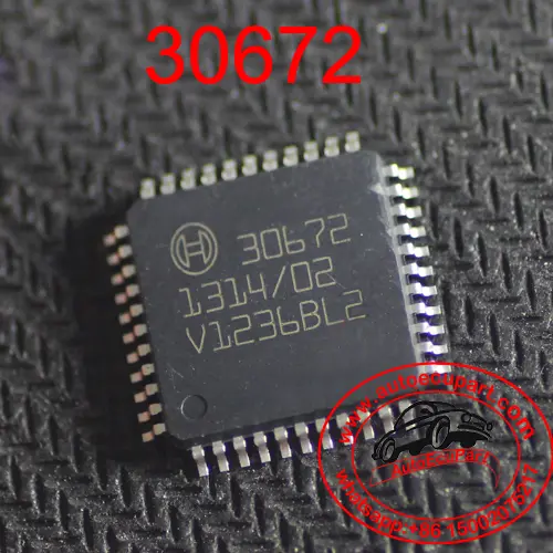 5Pcs 30672 Original New Bosch Engine Computer Ic Auto Component 1
