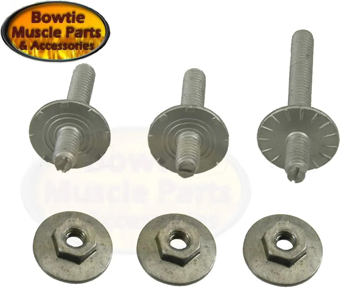67-69 Camaro Firebird Quarter 1/4 Window Track Studs Nuts 4868577 4405501 440552 1