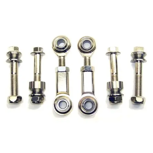 Blox Racing Rear Adjustable Sway Bar End Link Set - 92-00 Civic / 94-01 Integra 1