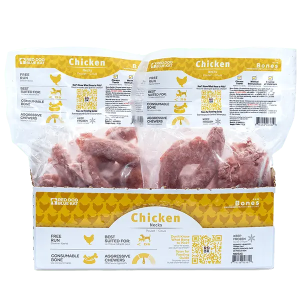 Red Dog Blue Kat Chicken Necks, 0.75Lb 1