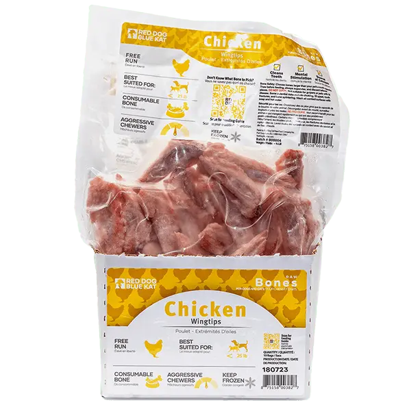 Red Dog Blue Kat Chicken Wing Tips, 0.75Lb 1