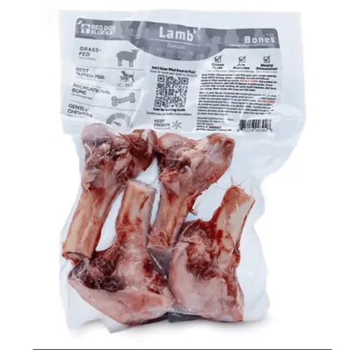Red Dog Blue Kat Lamb Femurs, 4Pk 1