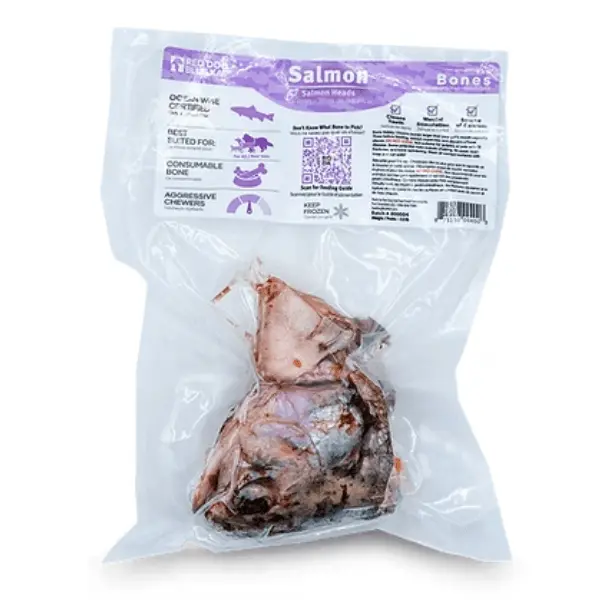 Red Dog Blue Kat Salmon Heads, 0.8Lb 1