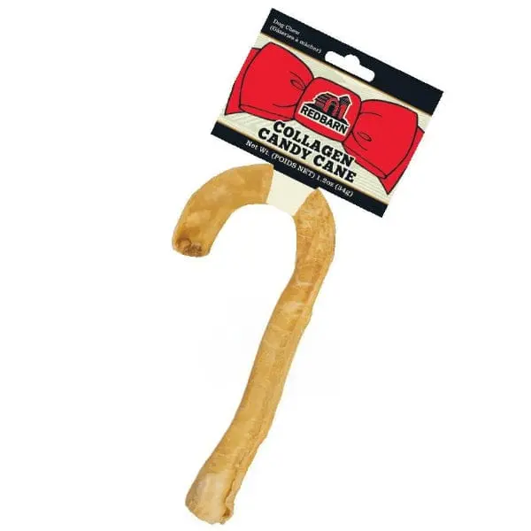 Redbarn Collagen Candy Cane Dog Treat 1