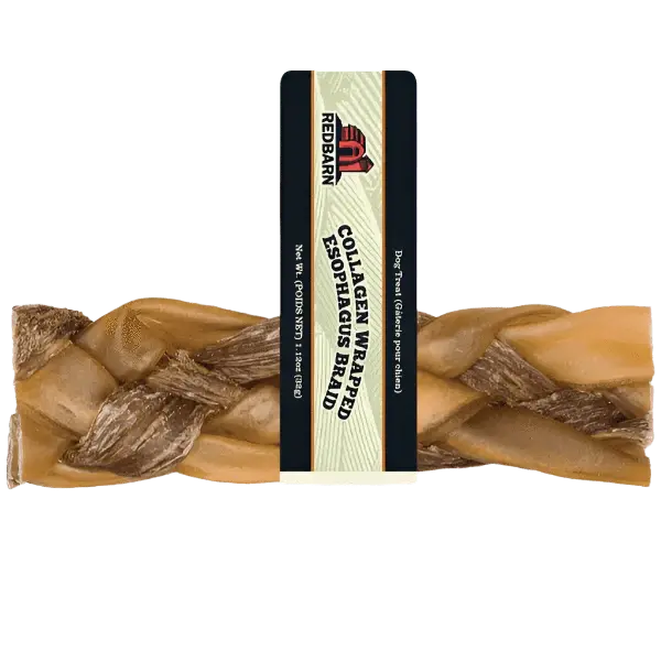 Redbarn Collagen Wrapped Esophagus Braid 1