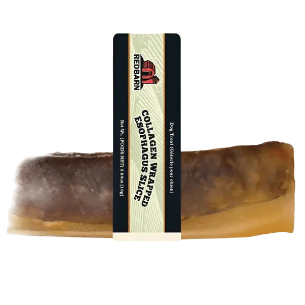 Redbarn Collagen Wrapped Esophagus Slice 1