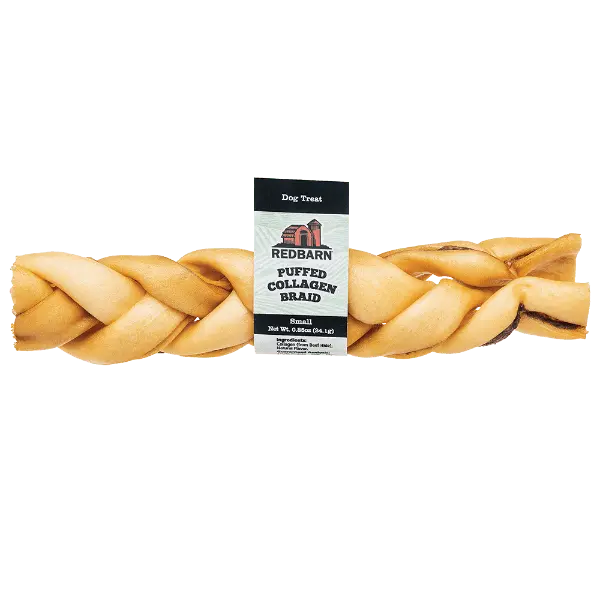 Redbarn Puffed Collagen Braid 1
