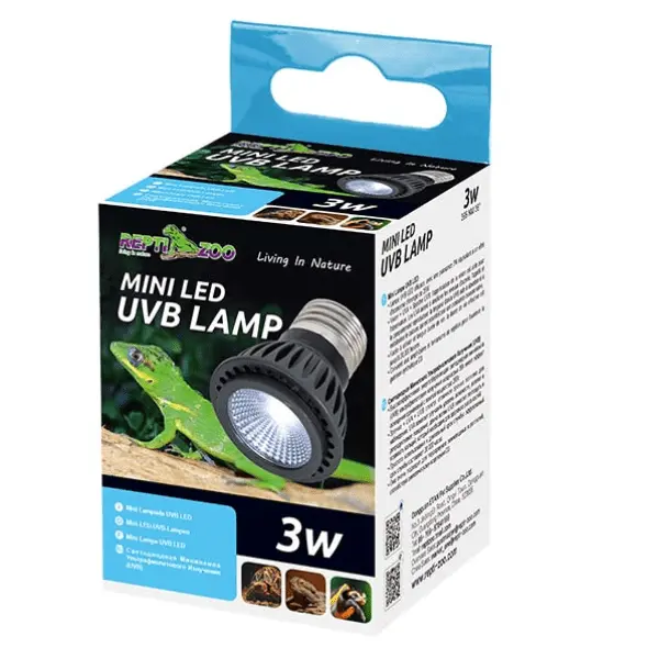 Reptizoo Mini Led Uvb Lamp 3W 1
