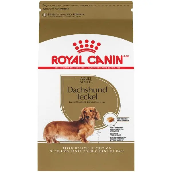 Royal Canin Dachshund Adult Dry Dog Food, 10Lb 1