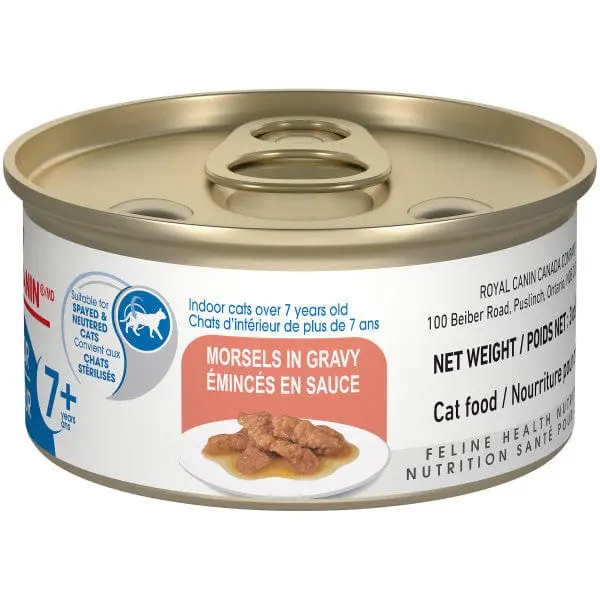 Royal Canin Indoor 7+ Morsels In Gravy Canned Cat Food, 85G 2