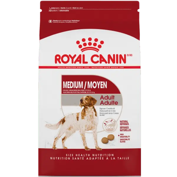 Royal Canin Medium Adult Dry Dog Food 1