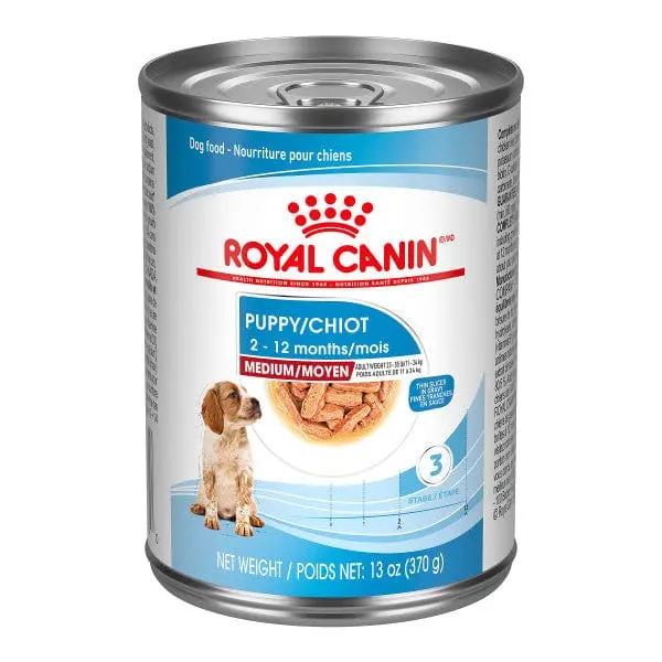 Royal Canin Medium Puppy Thin Slices In Gravy Canned Dog Food, 370G 1