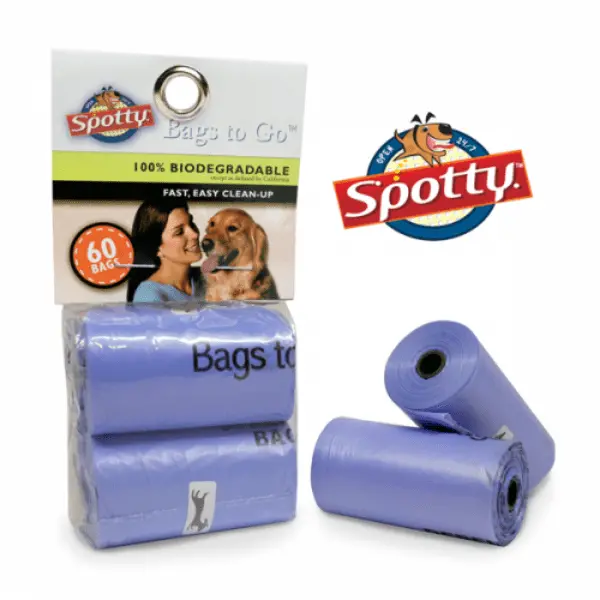 Spotty Bags To Go 100% Biodegradable Waste Bags 1