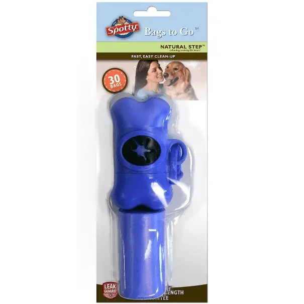 Spotty Bags To Go Bone Waste Bag Dispenser & Refills 1