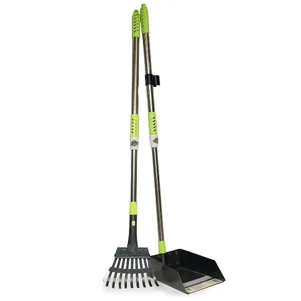 Spotty Telescopic Metal Tray & Rake 1