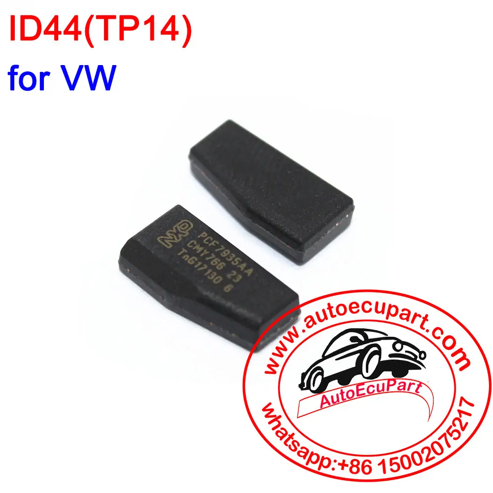 5Pcs Transponder Chip Id44[Tp14] Chip Carbon  For Vw 1