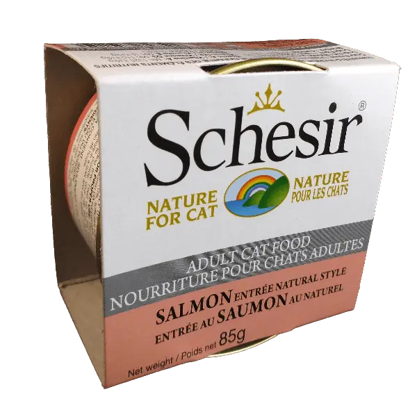 Schesir Salmon Entree Natural Style Adult Wet Cat Food 1