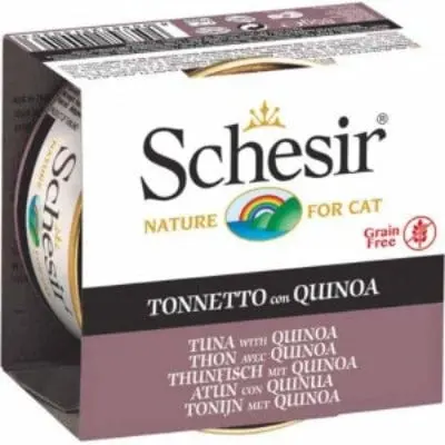Schesir Tuna Entrée With Quinoa In Jelly Adult Wet Cat Food 1