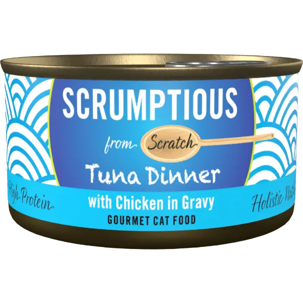 Scrumptious Tuna Dinner With Chicken Canned Cat Food 1