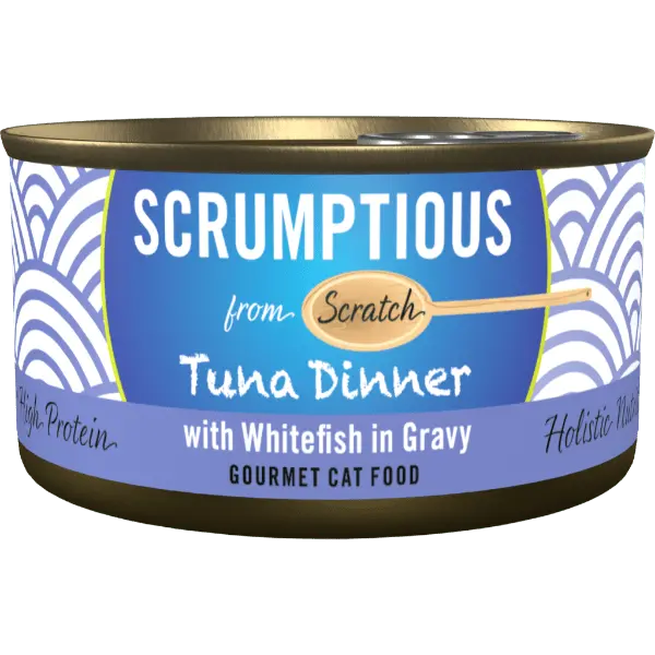 Scrumptious Tuna Dinner With Ocean Fish Canned Cat Food 1