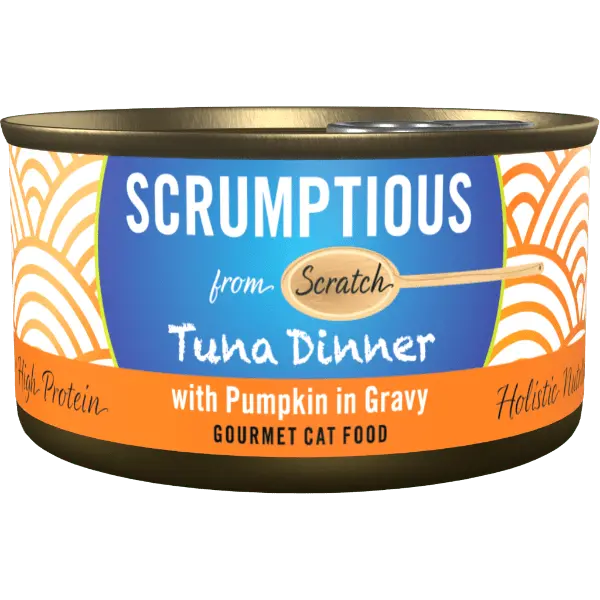 Scrumptious Tuna Dinner With Pumpkin Canned Cat Food 1