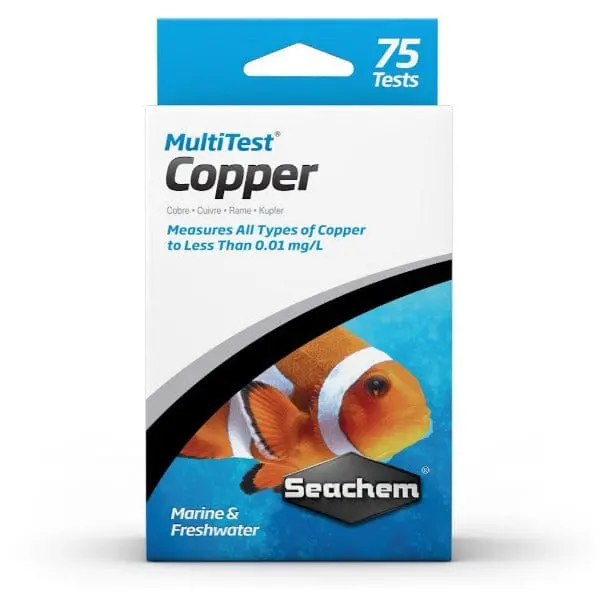 Seachem Multitest Copper, 75 Tests 1