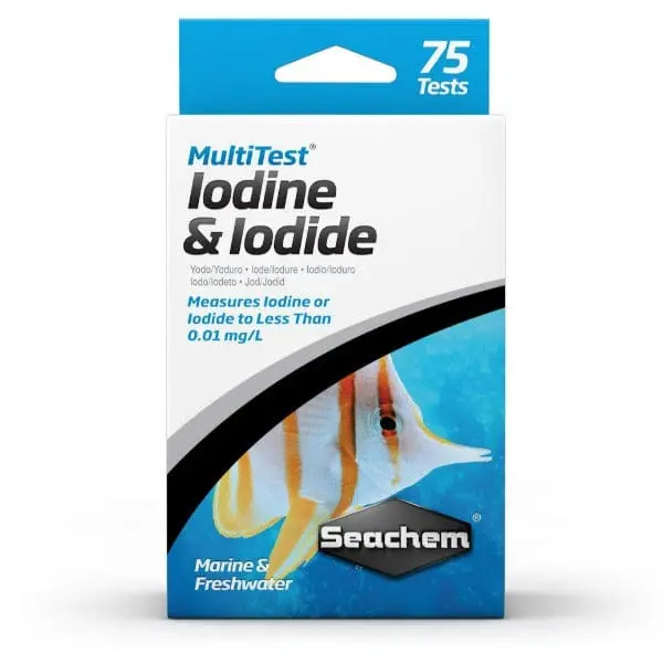 Seachem Multitest Iodine & Iodide, 75 Tests 1