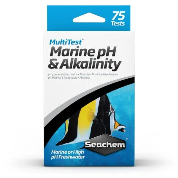Seachem Multitest Marine Ph & Alkalinity, 75 Tests 1