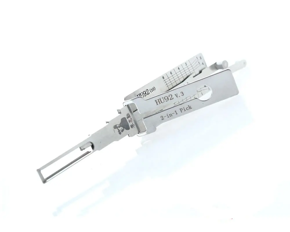 Original Lishi Hu92 For Bmw Twin Lifter 2-Track 2-In-1 Pick - Ignition/Door/Trunk 1