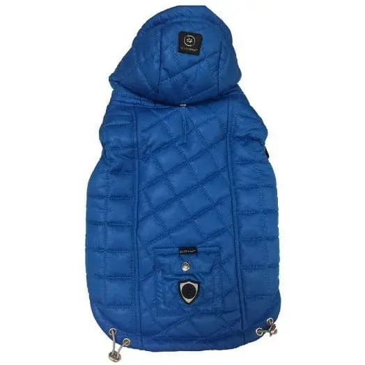 Silver Paw Multi Quilted Hooded Jacket 1