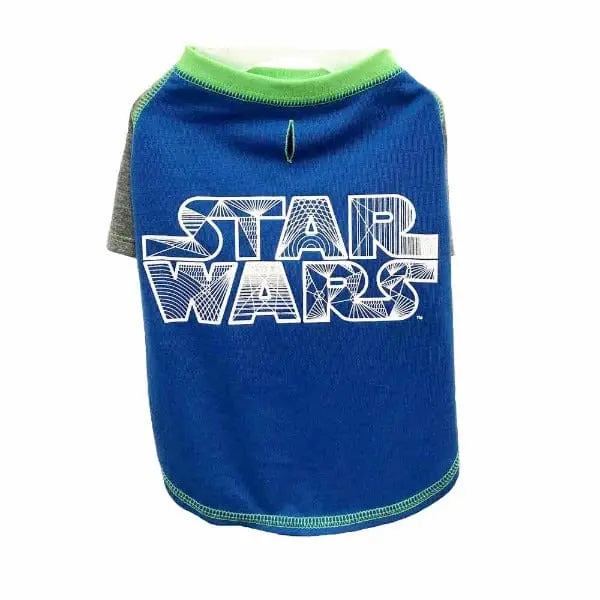 Silver Paw Star Wars Logo Glow In The Dark T-Shirt 1